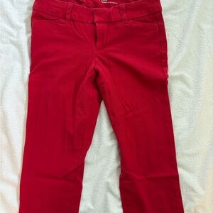 Old Navy Pixi Pants Red Size 0
